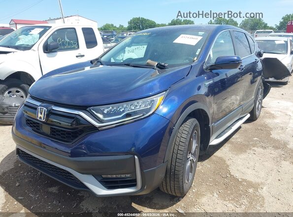 7FART6H86LE004706 2020 HONDA CR-V Blue Front left