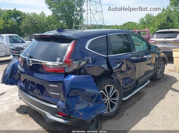 7FART6H86LE004706 2020 HONDA CR-V Blue Front view