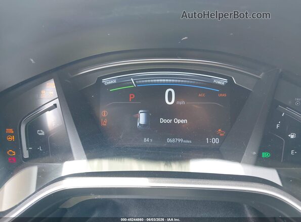 7FART6H86LE004706 2020 HONDA CR-V Blue Rear seats view