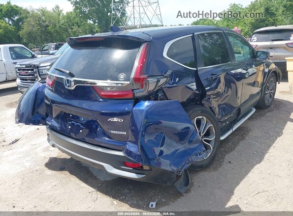7FART6H86LE004706 2020 HONDA CR-V Blue Rear right