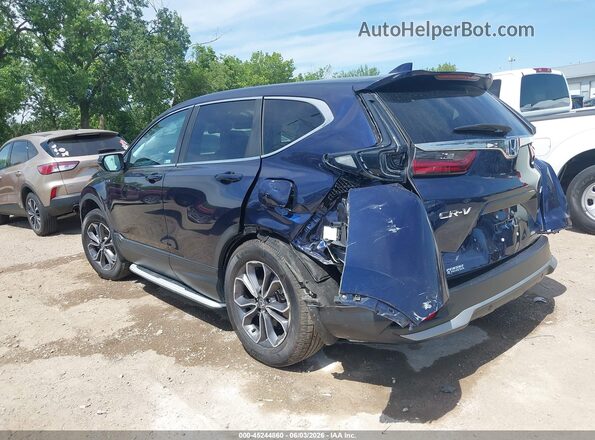 7FART6H86LE004706 2020 HONDA CR-V Blue Rear left