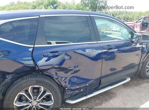 7FART6H86LE004706 2020 HONDA CR-V Blue Rear interior view