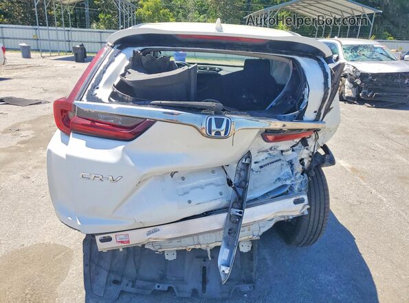 7FART6H86ME028473 2021 HONDA CR-V White Widok z tyłu