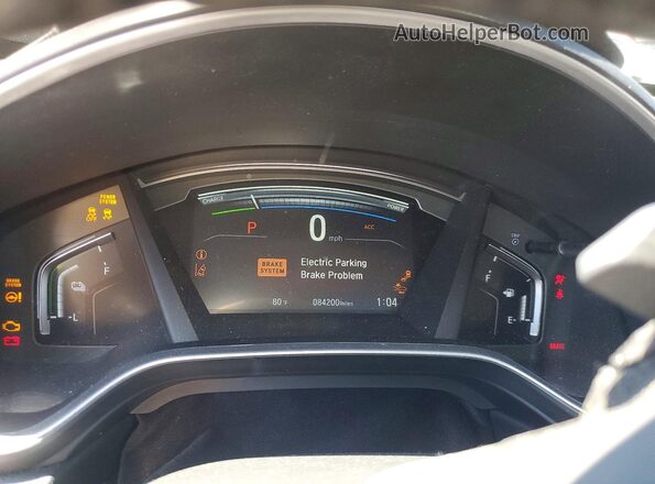 7FART6H86ME028473 2021 HONDA CR-V White Widok zestawu wskaźników