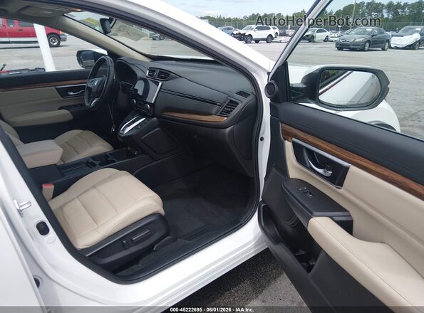 7FART6H88ME021654 2021 HONDA CR-V White Front interior view