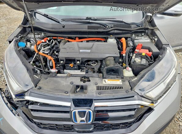 7FART6H90ME007658 2021 HONDA CR-V Серебряный Вид подкапотного пространства