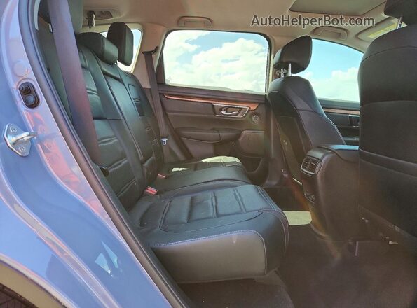 7FART6H92ME002851 2021 HONDA CR-V Blue Вид задньої частини салону