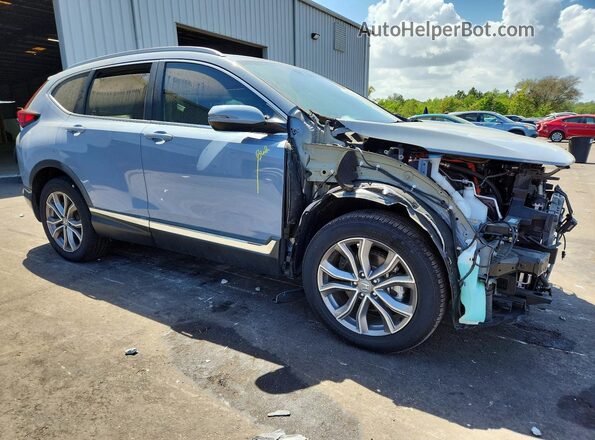 7FART6H92ME002851 2021 HONDA CR-V Blue Передня права чверть