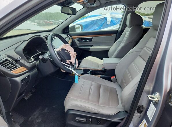 7FART6H93LE021066 2020 HONDA CR-V Серебряный Вид салона спереди