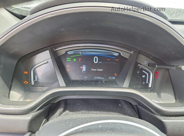 7FART6H93LE021066 2020 HONDA CR-V Серебряный Вид щитка приборов