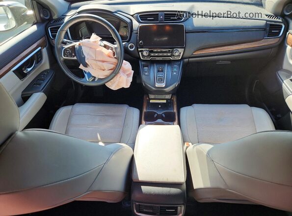 7FART6H93LE021066 2020 HONDA CR-V Серебряный Вид панели приборов