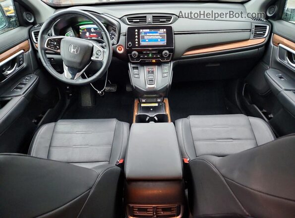 7FART6H96LE010479 2020 HONDA CR-V Black Вид панелі приладів