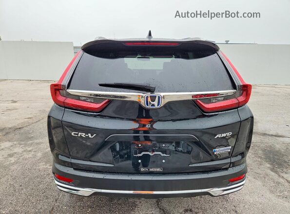7FART6H96LE010479 2020 HONDA CR-V Black Вид ззаду