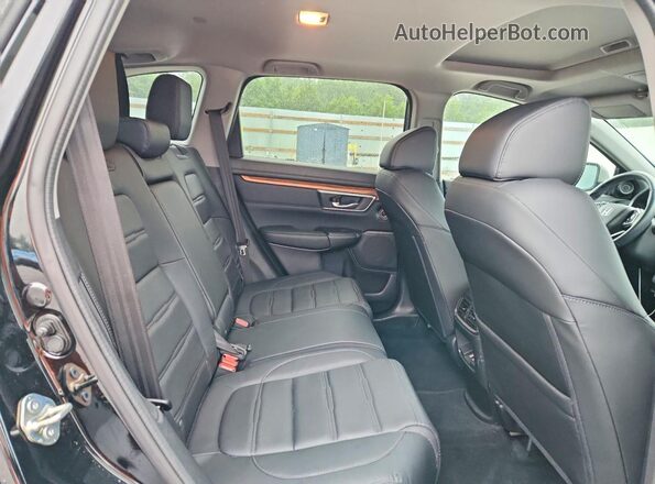 7FART6H96LE010479 2020 HONDA CR-V Black Вид задньої частини салону