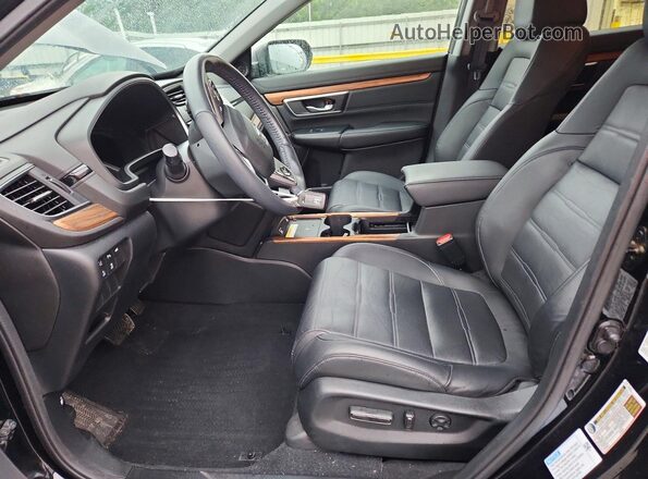 7FART6H96LE010479 2020 HONDA CR-V Black Вид салону спереду