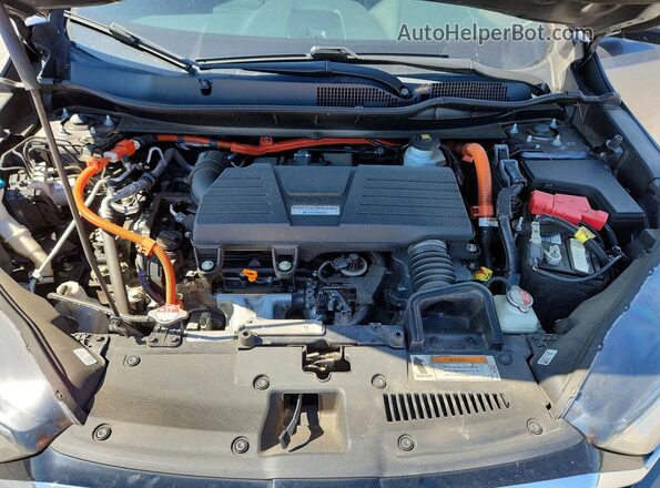 7FART6H98LE001315 2020 HONDA CR-V Gray Vista del compartimento del motor