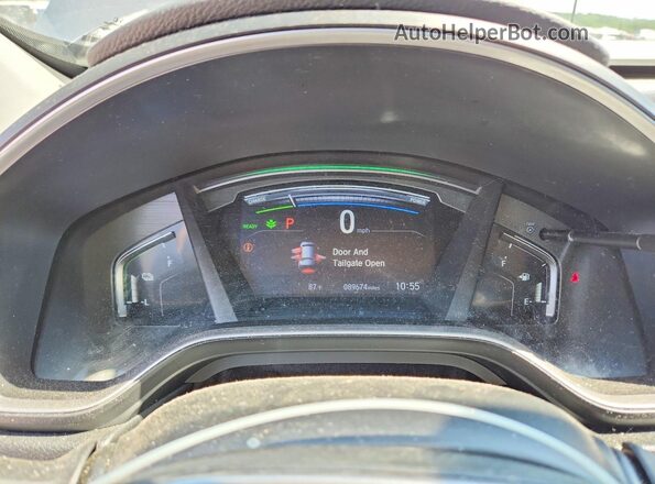 7FART6H98LE001315 2020 HONDA CR-V Gray Vista del cuadro de instrumentos