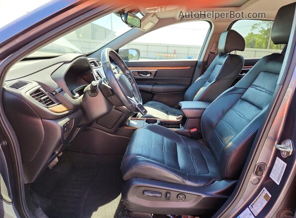 7FART6H98LE001315 2020 HONDA CR-V Gray Vista interior delantera