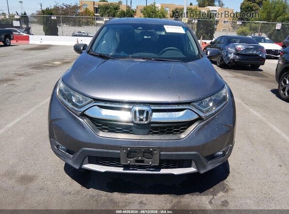 7FARW1H50KE028756 2019 HONDA CR-V Gray Vista interior trasera