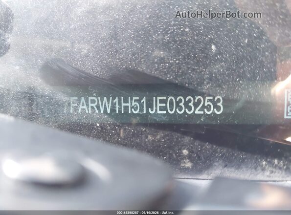 7FARW1H51JE033253 2018 HONDA CR-V Gray Widok komory silnika