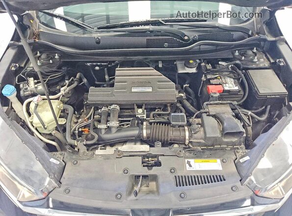 7FARW1H51LE023065 2020 HONDA CR-V Black უკანა სალონის ხედი