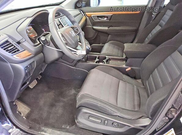 7FARW1H51LE023065 2020 HONDA CR-V Black წინა სალონის ხედი