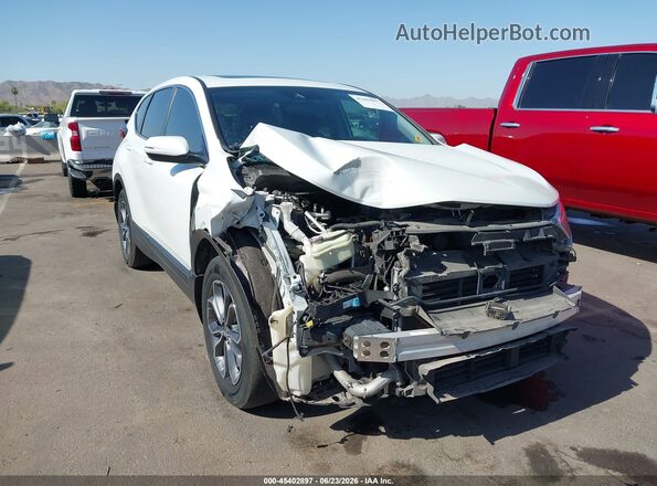 7FARW1H51ME020748 2021 HONDA CR-V White Widok z przodu