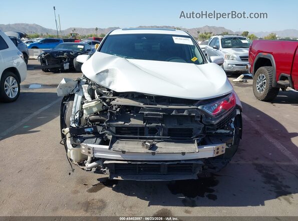 7FARW1H51ME020748 2021 HONDA CR-V White Widok wnętrza z tyłu