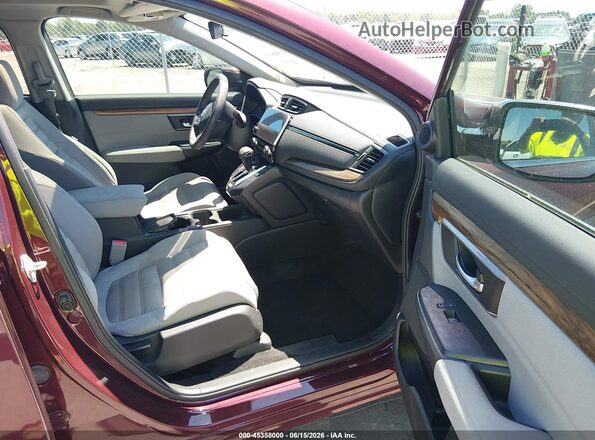 7FARW1H52HE006444 2017 HONDA CR-V Burgundy Vista interior delantera