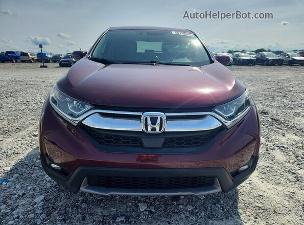 7FARW1H52JE047453 2018 HONDA CR-V Burgundy Դիմացի տեսք
