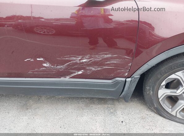 7FARW1H52KE025390 2019 HONDA CR-V Burgundy Вид спереду
