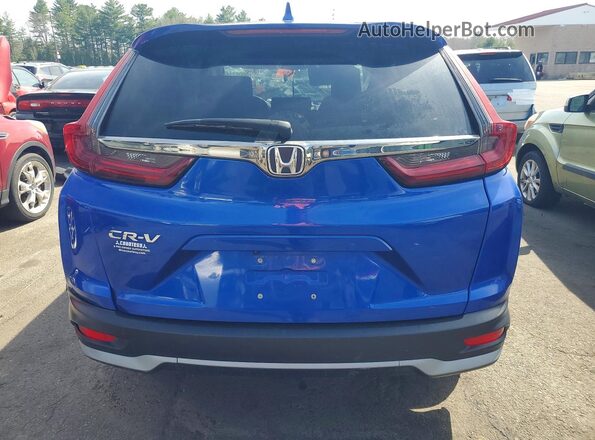 7FARW1H52NE017889 2022 HONDA CR-V Blue Rear view