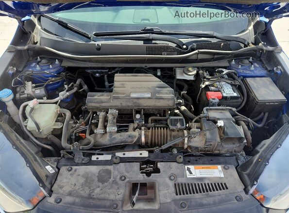 7FARW1H53LE009510 2020 HONDA CR-V Blue Սալոնի հետևի տեսք