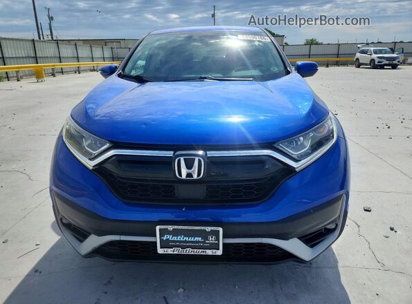 7FARW1H53LE009510 2020 HONDA CR-V Blue Դիմացի տեսք
