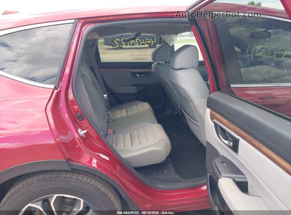 7FARW1H53ME014496 2021 HONDA CR-V Red VIN կոդի պիտակի տեսք