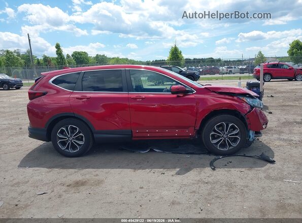 7FARW1H53ME014496 2021 HONDA CR-V Red Սալոնի հետևի տեսք