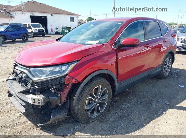 7FARW1H53NE003936 2022 HONDA CR-V Red Przód lewy