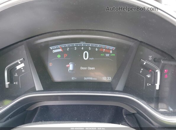 7FARW1H53NE003936 2022 HONDA CR-V Red Widok tylnych siedzeń