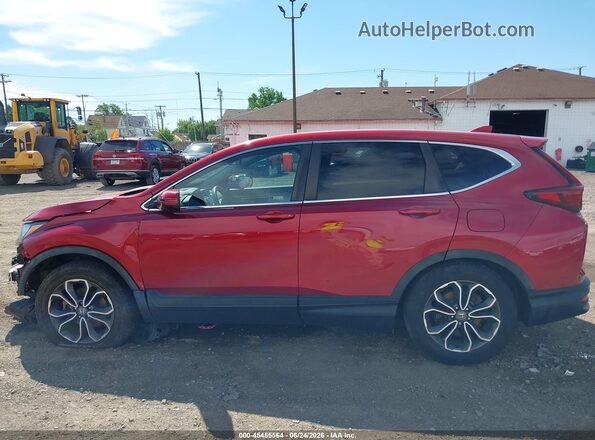 7FARW1H53NE003936 2022 HONDA CR-V Red Widok wnętrza 360 stopni