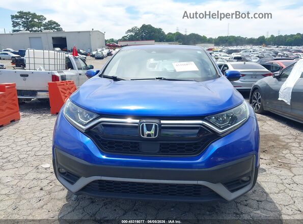 7FARW1H53NE011034 2022 HONDA CR-V Blue Widok zestawu wskaźników