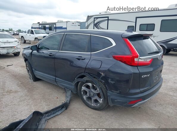 7FARW1H54HE012181 2017 HONDA CR-V Blue Задня ліва чверть