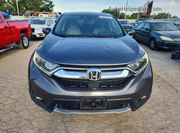 7FARW1H54HE043723 2017 HONDA CR-V Gray Դիմացի տեսք