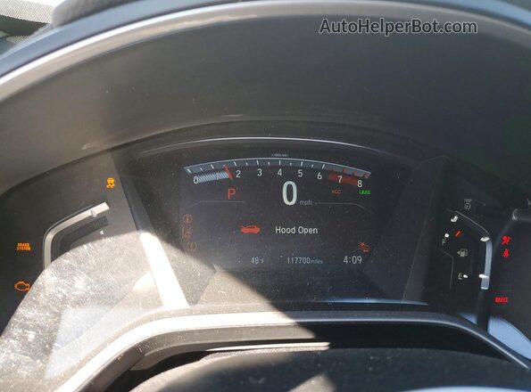 7FARW1H54ME002714 2021 HONDA CR-V White Вид щитка приладів