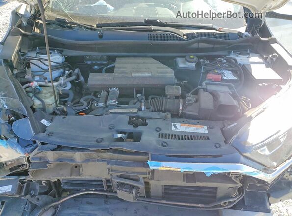 7FARW1H54ME002714 2021 HONDA CR-V White Вид задньої частини салону