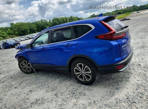 7FARW1H54ME011641 2021 HONDA CR-V Blue 