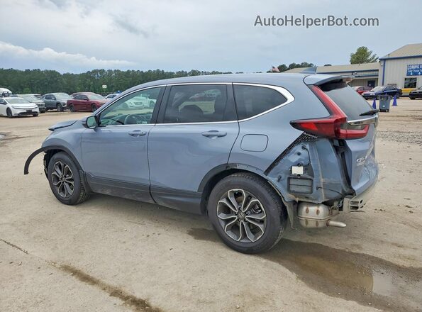 7FARW1H54ME017391 2021 HONDA CR-V Blue Задня ліва чверть