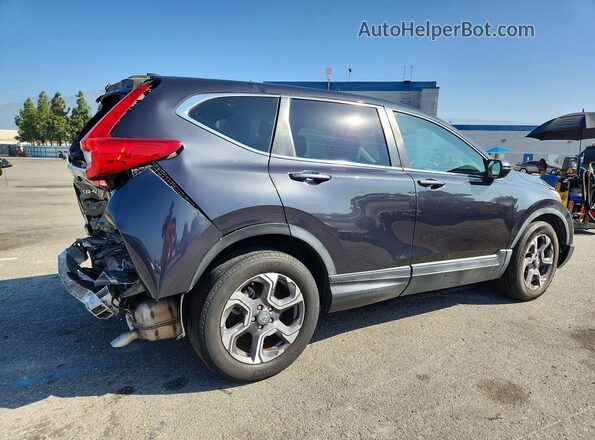 7FARW1H55JE015175 2018 HONDA CR-V Gray Задня права чверть