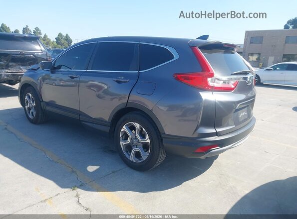 7FARW1H55KE031376 2019 HONDA CR-V Gray Задня ліва чверть