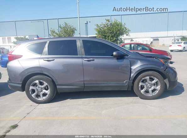 7FARW1H55KE031376 2019 HONDA CR-V Gray Панорамний вид салону 360°