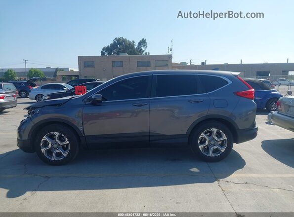 7FARW1H55KE031376 2019 HONDA CR-V Gray 